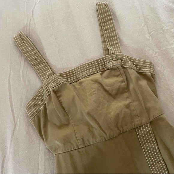 urban outfitters cute vintage brown/tan dress - Picture 2 of 6
